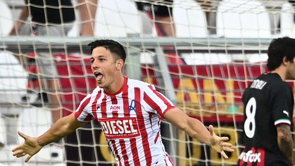 Catania, rinforzo per l'attacco: vicino lo svincolato Alex Rolfini
