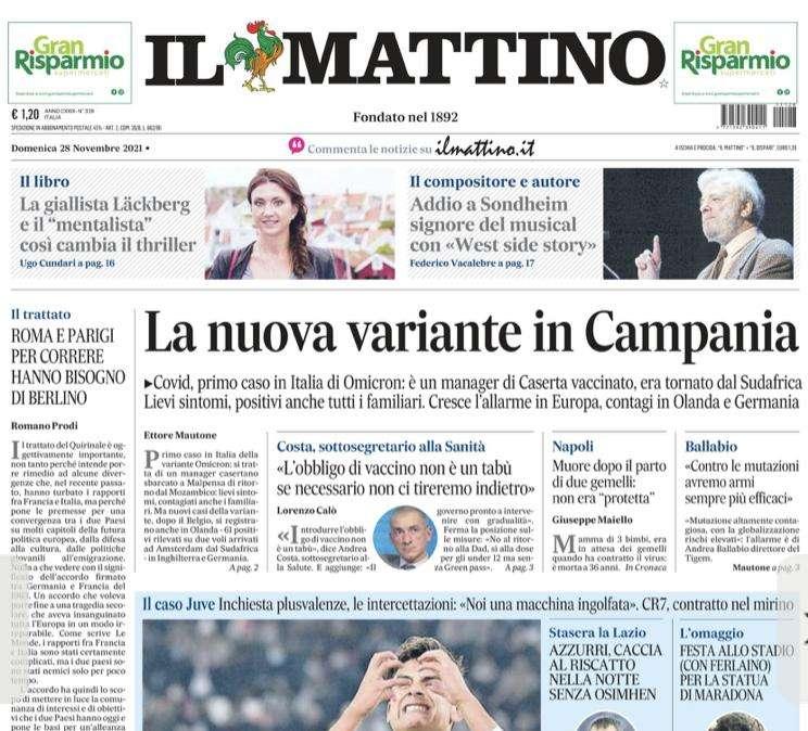 Il Mattino di Avellino: "Esame Turris, i Lupi al bivio"
