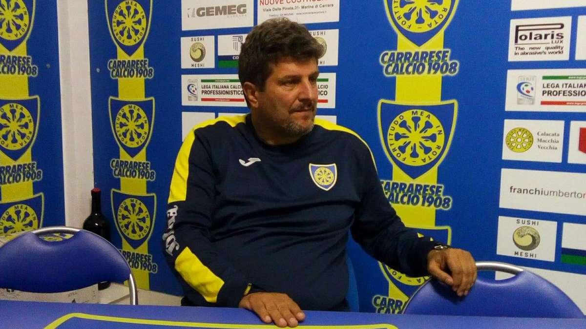 Carrarese, Baldini: "Grigi attardati come noi. Non amplifichiamo difficoltà"
