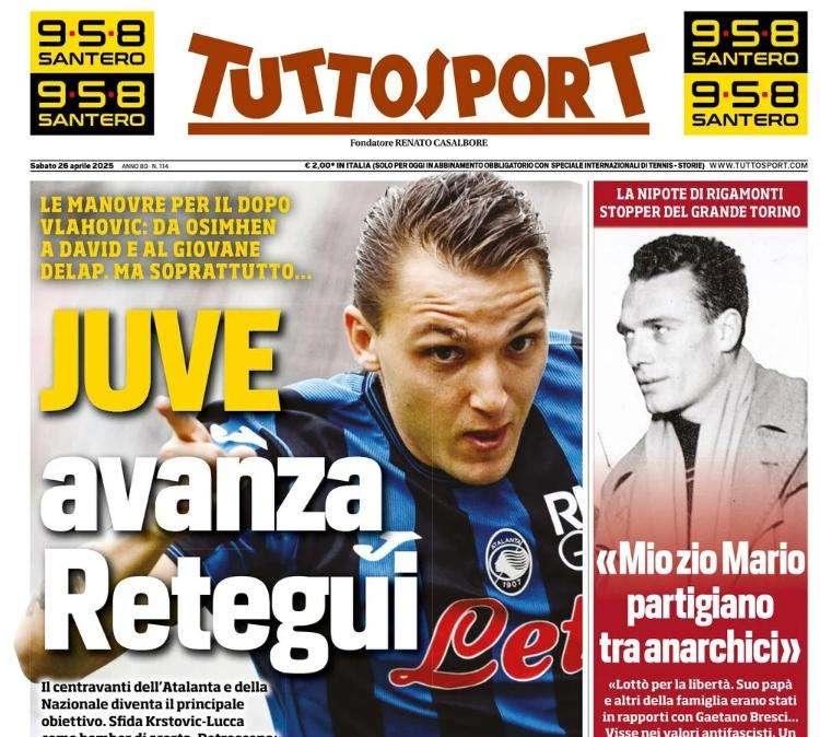 Rassegna stampa Le prime pagine dei quotidiani sportivi