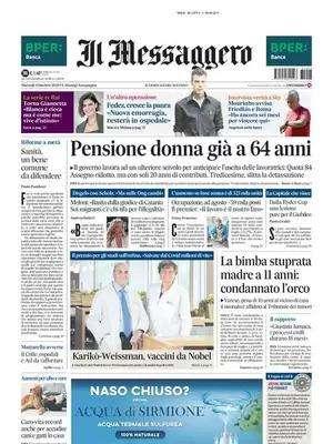 Il Messaggero - ed. Abruzzo: "Giostra Pescara | Zeman-filosofo"
