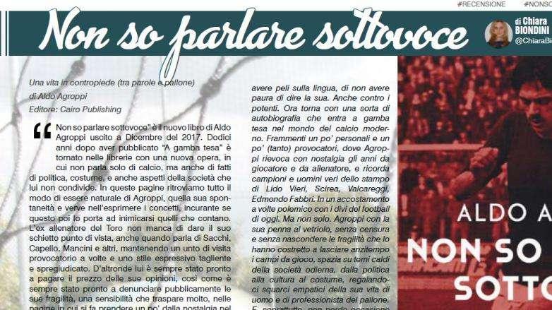 “Non so parlare sottovoce”: il nuovo libro di Aldo Agroppi