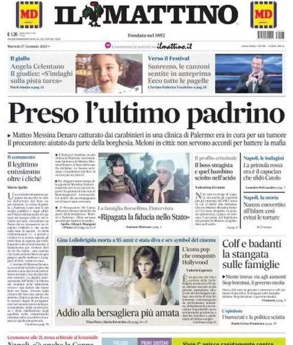 Il Mattino - Avellino: "Lupi sfuma anche Gori"