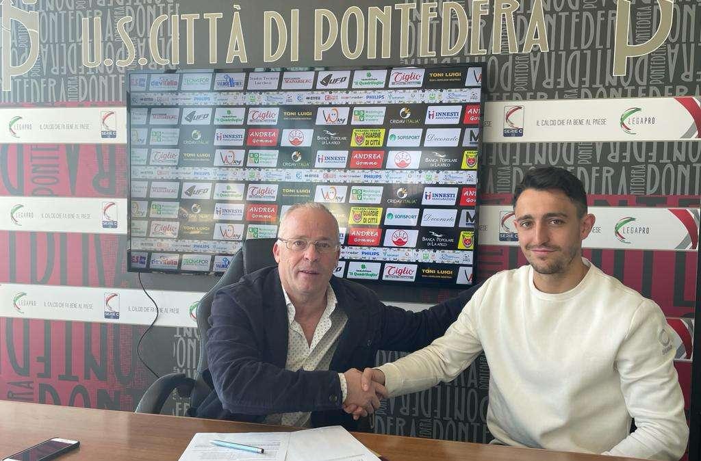 UFFICIALE - Pontedera, rinnovo biennale con Giacomo Benedetti