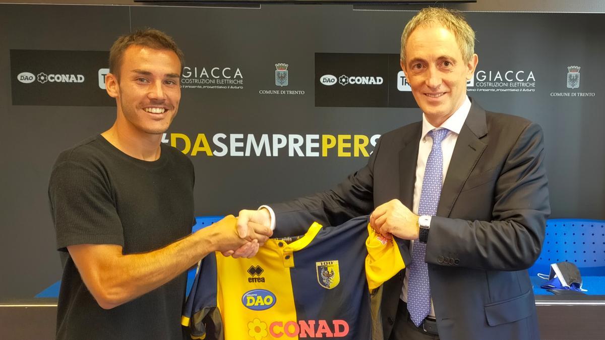 Pasquato: "Giacca valore aggiunto per il Trento, Serie B obiettivo realizzabile"