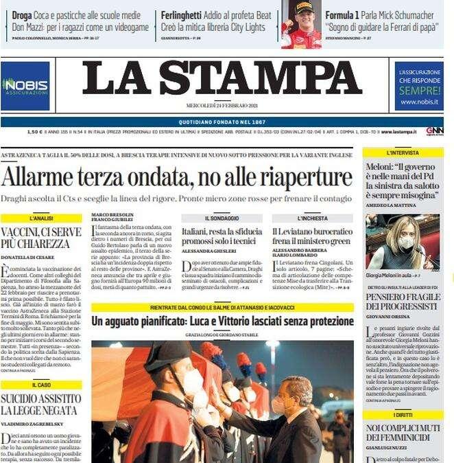 La Stampa di Vercelli: "Pro, meno dodici all'alba"