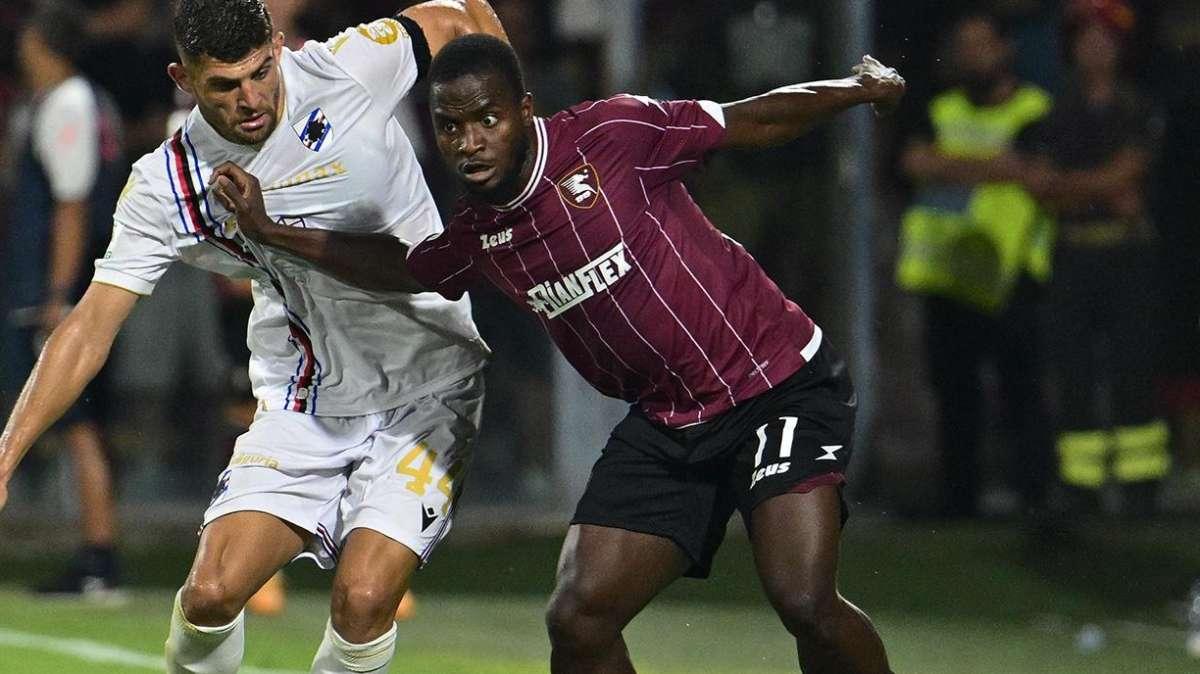 Casertana, numero insolito per Kallon: il 2 è un omaggio a Mohamed