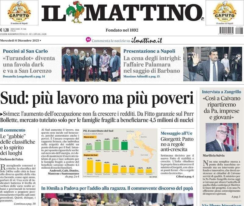Il Mattino di Avellino: "Russo-Sgarbi, attesa finita"