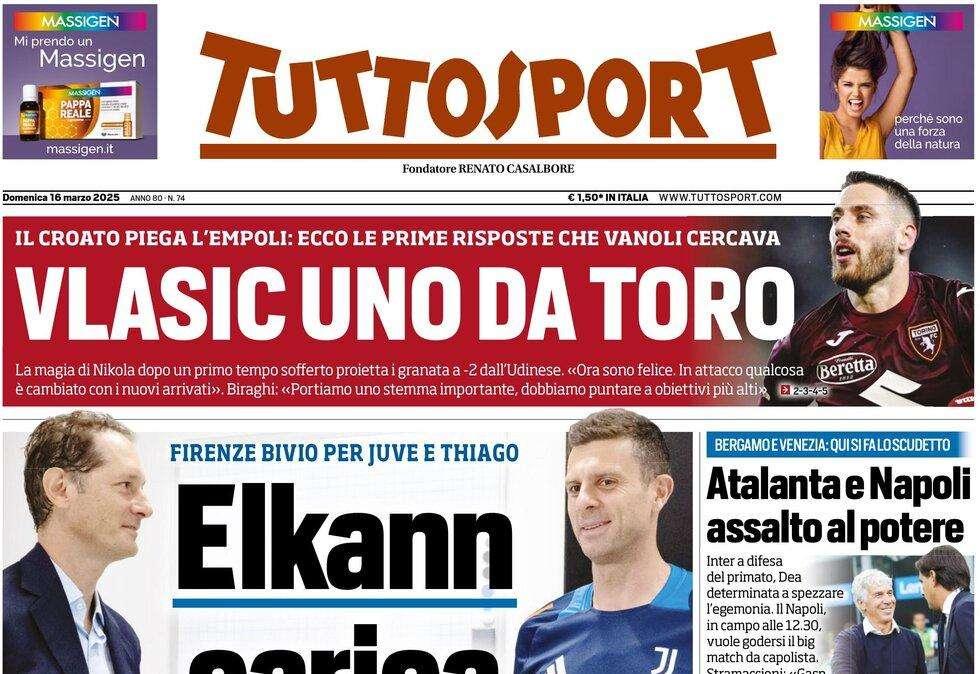 Rassegna stampa Le prime pagine dei quotidiani sportivi