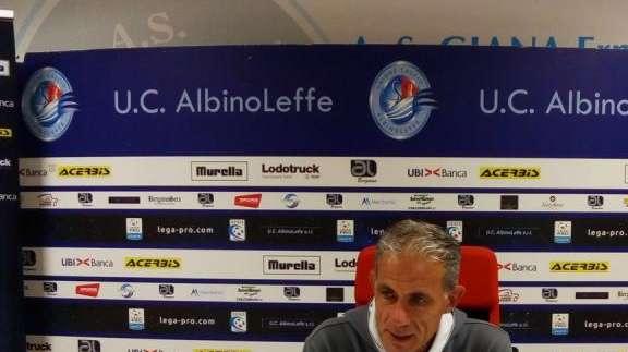 AlbinoLeffe, Zaffaroni: "Ci rimane la prestazione positiva"