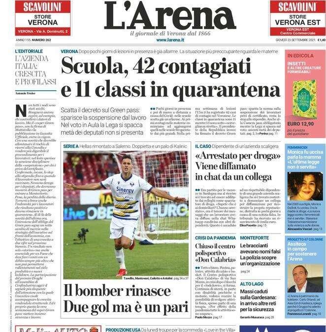 L'Arena: "Una beffa complica il match. Poi la Virtus strappa un pari"