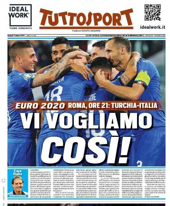 Tuttosport: "Longo: «La mia resta una squadra di eroi»"