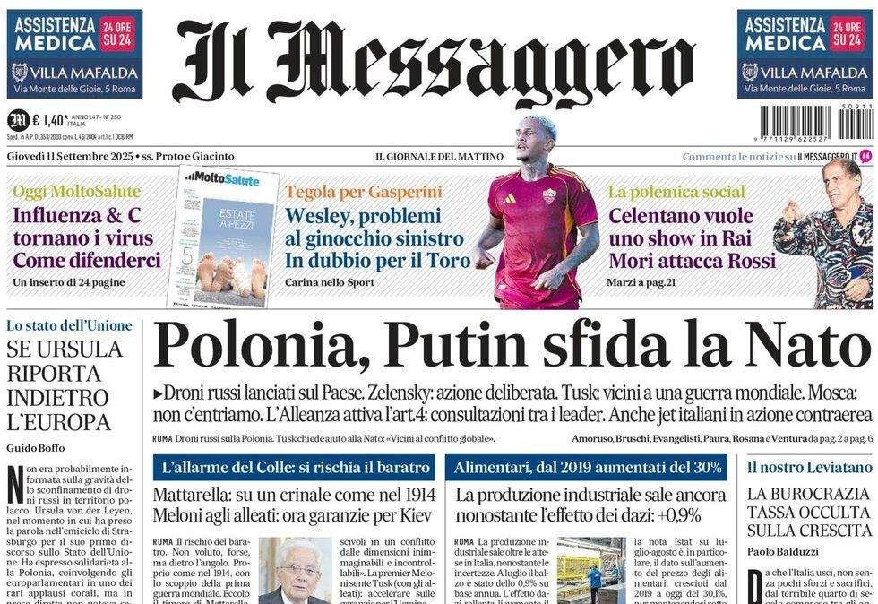 Il Messaggero - ed. Umbria: "Ternana, l'accordo è ancora da limare"