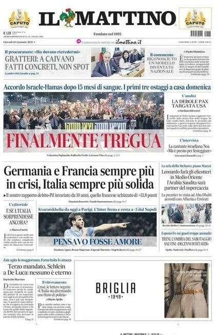Il Mattino - ed. Avellino: "Lupi, Patierno & co. in crisi di identità"