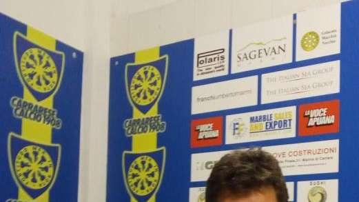 Carrarese, Baldini: "Saremo protagonisti, col Monza la conferma"