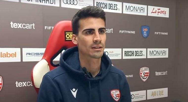 Carpi, Rossini: "La vittoria di Pontedera dà morale, occhio alla Pianese"