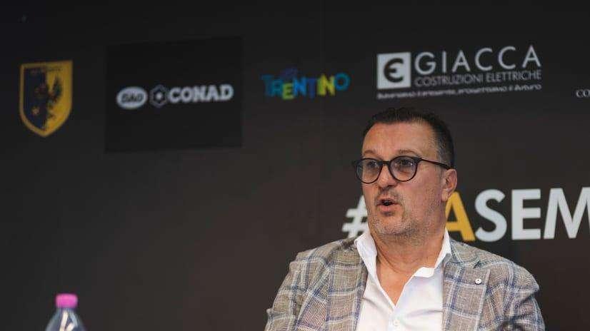 Gementi: "Padova campionato strepitoso, Crisetig un signor giocatore"