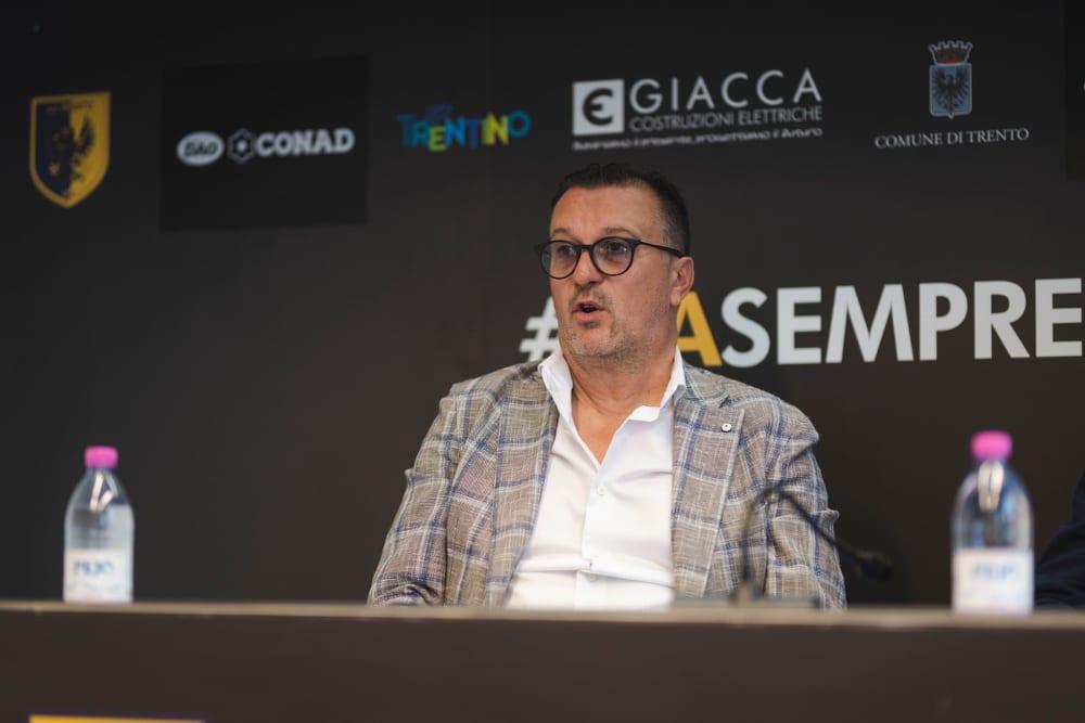 Gementi è sicuro: "Tabbiani è l'uomo giusto per il Trento"