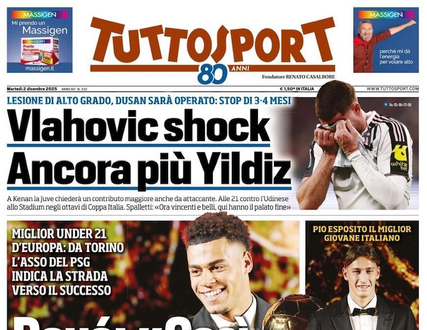 Tuttosport: "Brescia salvo | L’Ascoli soffre | Flop Salernitana"