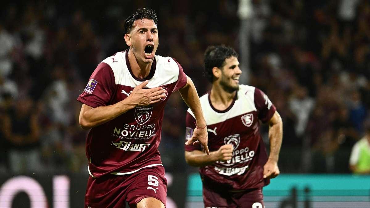 Salernitana, Capomaggio: "La rete che aspettavo, il boato che sognavo"