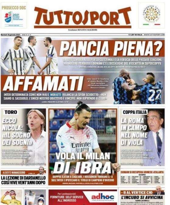 Tuttosport: "Stellone, che sfida | Alessandria: Di Gennaro"