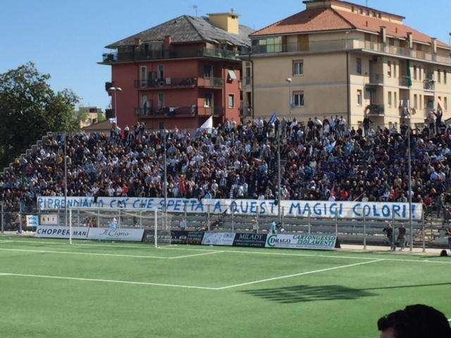 La Lucchese pulisce gli spogliatoi: la Virtus Entella ringrazia