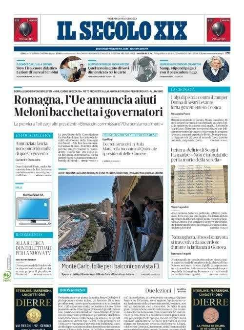 Il Secolo XIX: "Entella-Pescara, sfida a suon di gol"