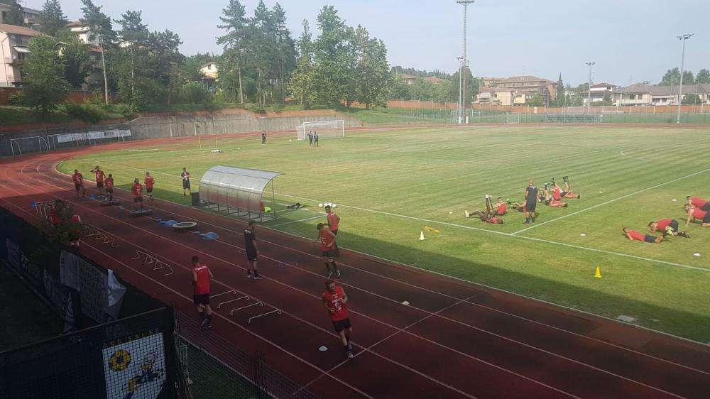 FOTONOTIZIA TC - Piacenza, via al ritiro di Salsomaggiore
