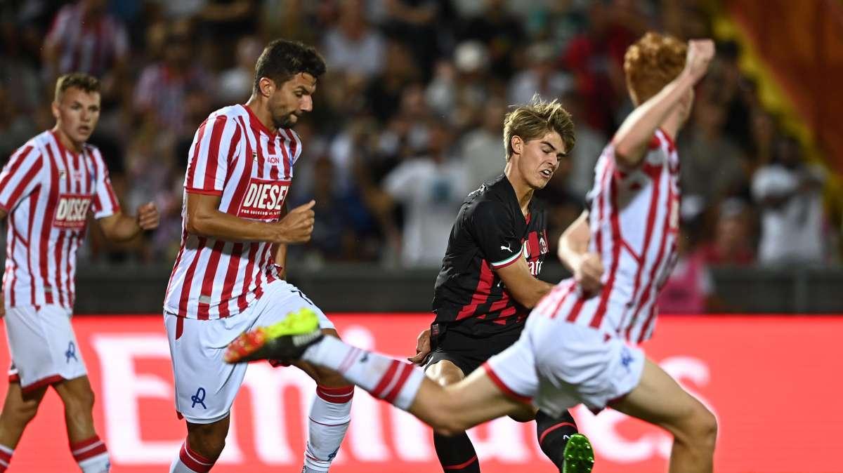 Rolfini illude il Vicenza, poi è monologo Milan: i rossoneri passano 6-1