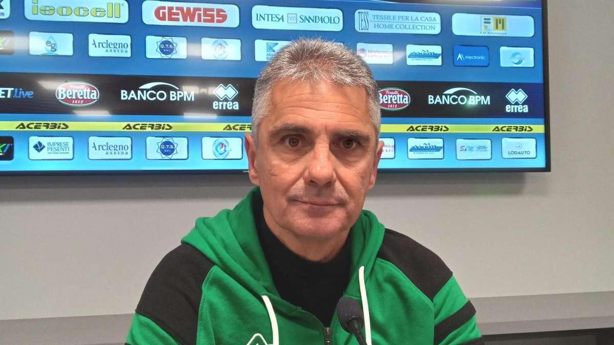 AlbinoLeffe, Lopez: "Buona reazione dopo primo tempo disastroso"
