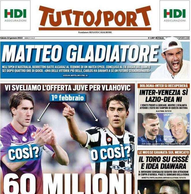 Tuttosport: "Murano dice sì all'Avellino. Lucchese, arriva Collodel"
