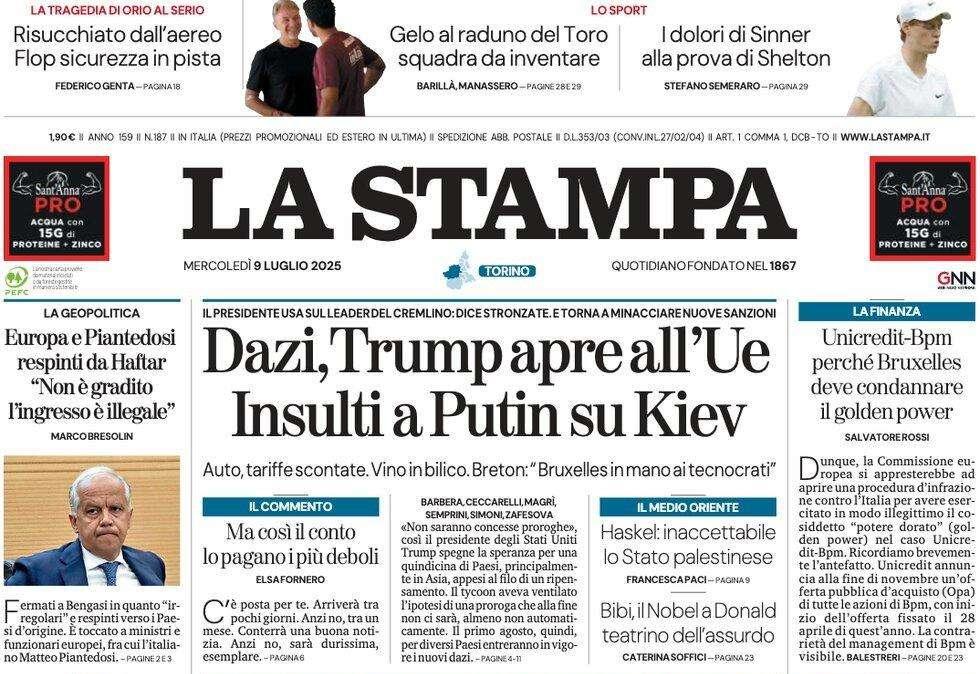 La Stampa: "Ecco Ledonne. Il Novara pesca dal vivaio Juventus"