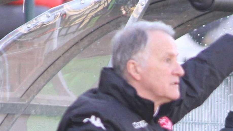 Triestina, Tesser: "Il più brutto primo tempo della mia gestione, molto passivi"