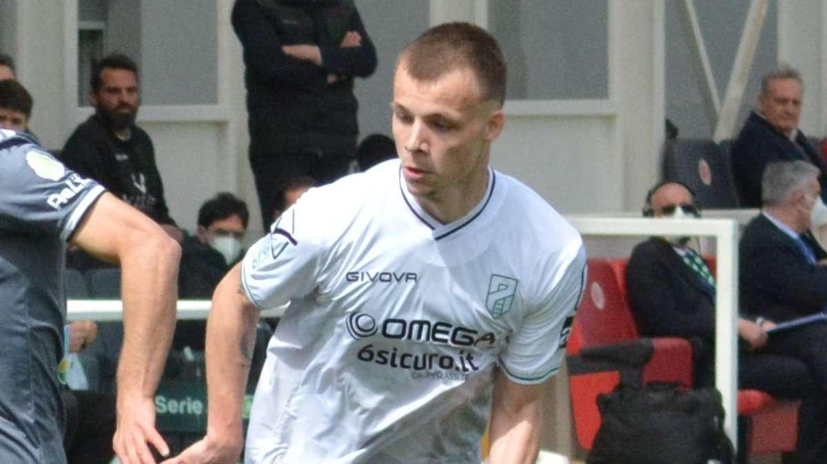Juve Stabia, Andreoni: "Giocare qui è una gioia immensa"