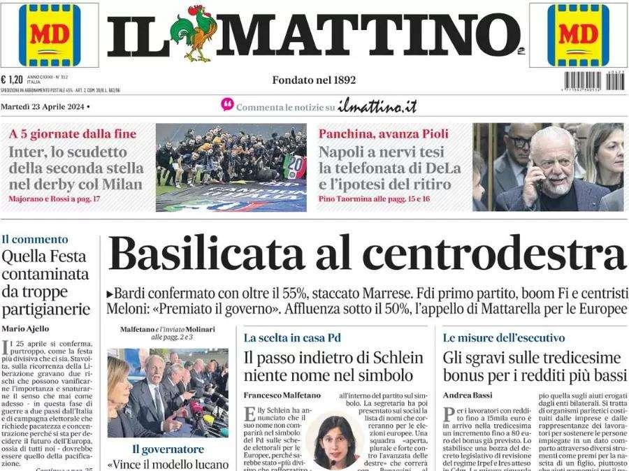 Il Mattino di Avellino: "Lupi, ai playoff con più agonismo"