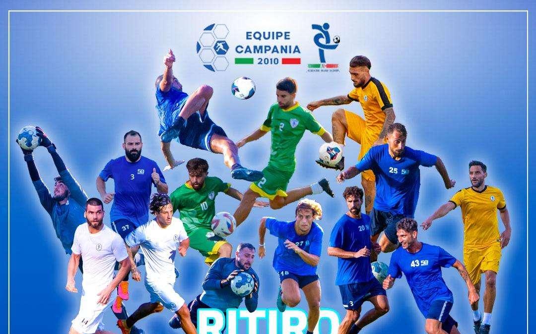 Equipe Campania, lunedì 8 luglio il via al ritiro: ecco gli staff tecnici