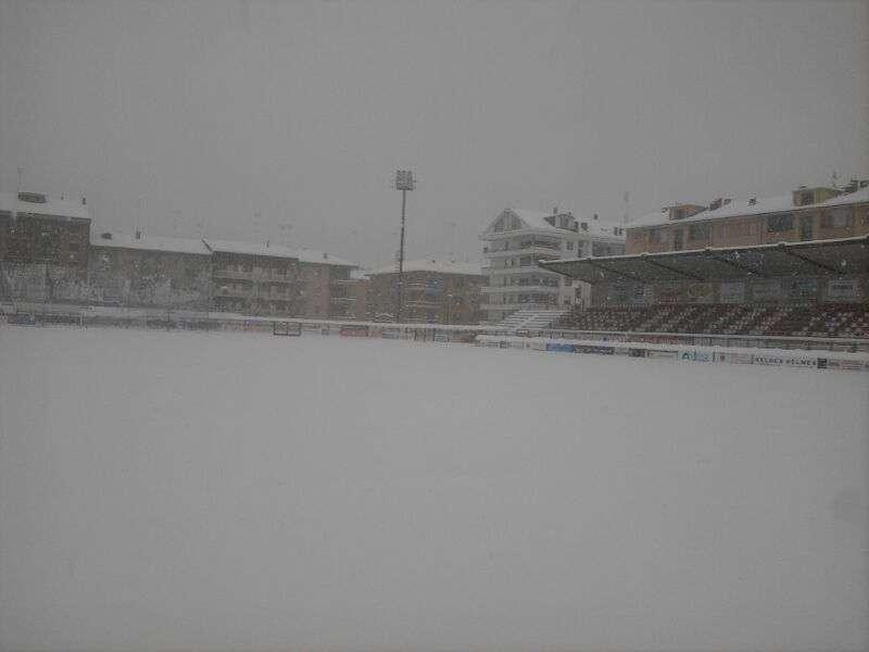 Rinviata per neve Cuneo-Pro Patria [FOTO]