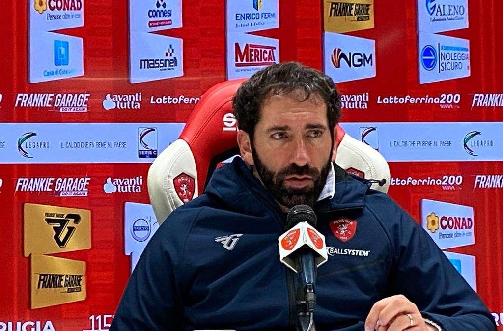 Perugia, Caserta: "La squadra ha dato tanto, da capire entità infortuni"