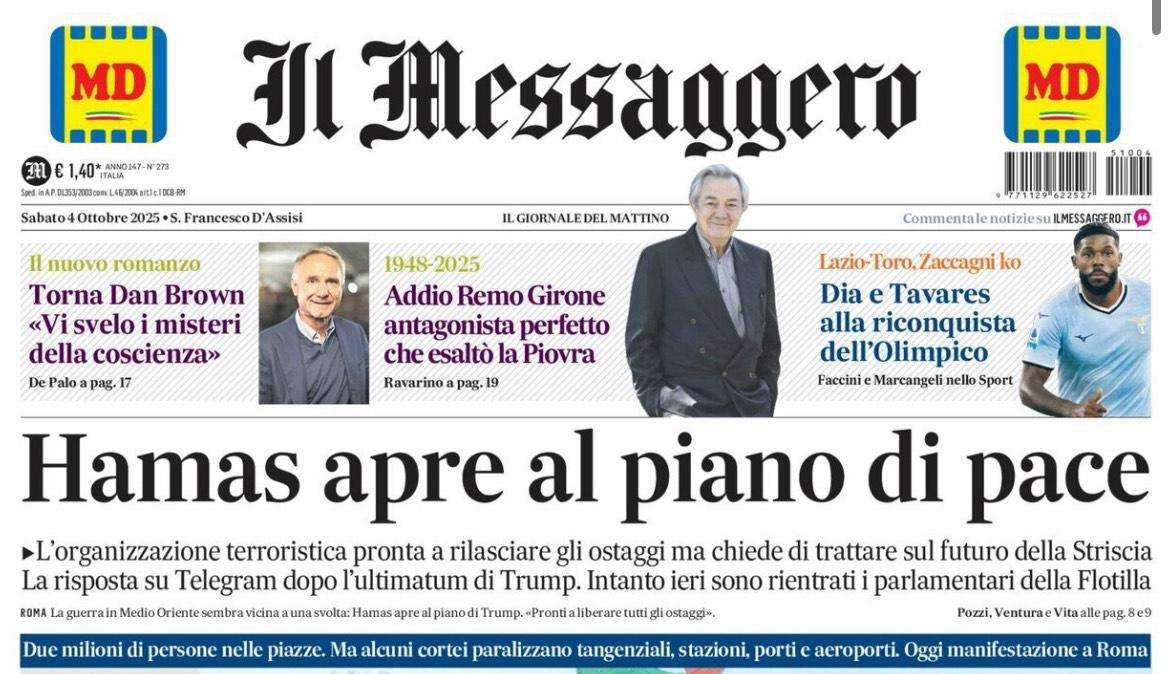 Il Messaggero: "Perugia, ancora allarme: a rischio pure Megelaitis"