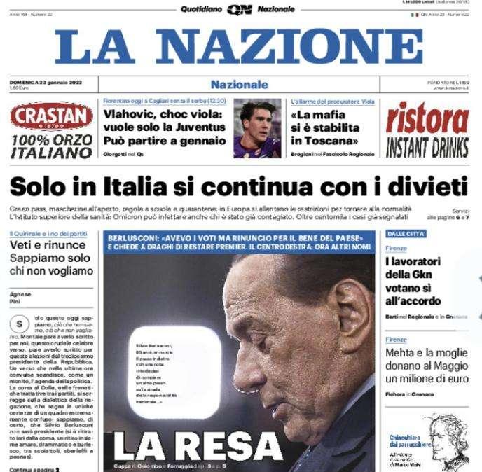 La Nazione: "La Pistoiese lotta invano | Si arrende solo nel finale"