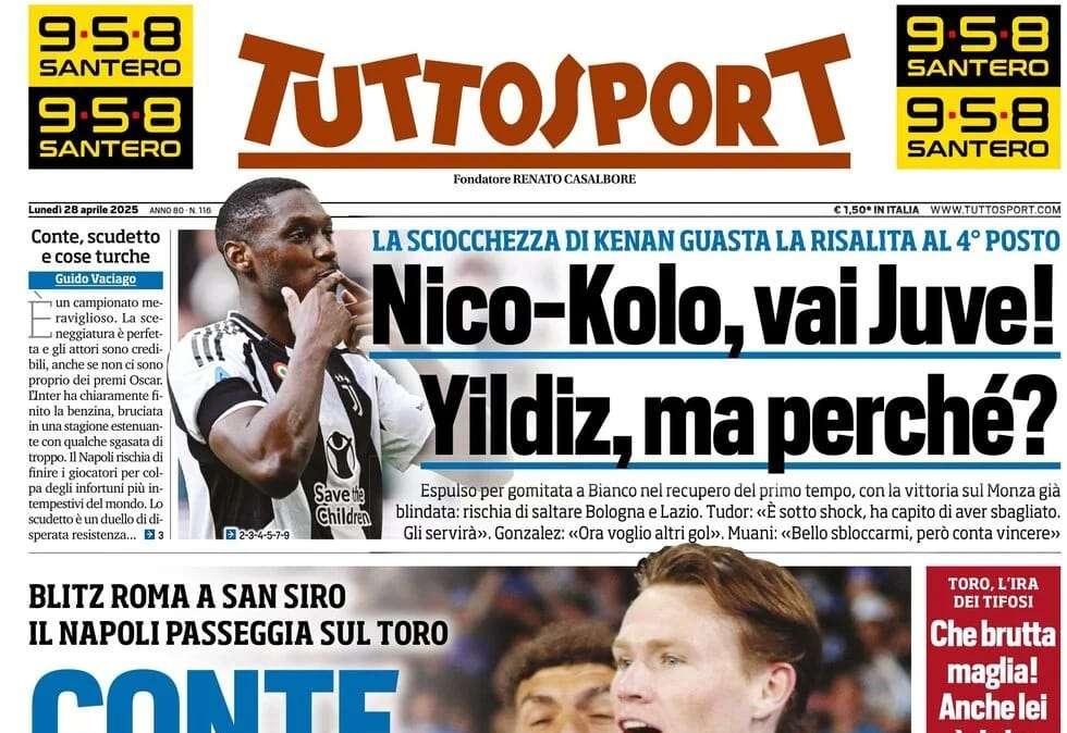 Tuttosport: "Il Pescara chiude in crescendo | Il Giugliano acciuffa i playoff"