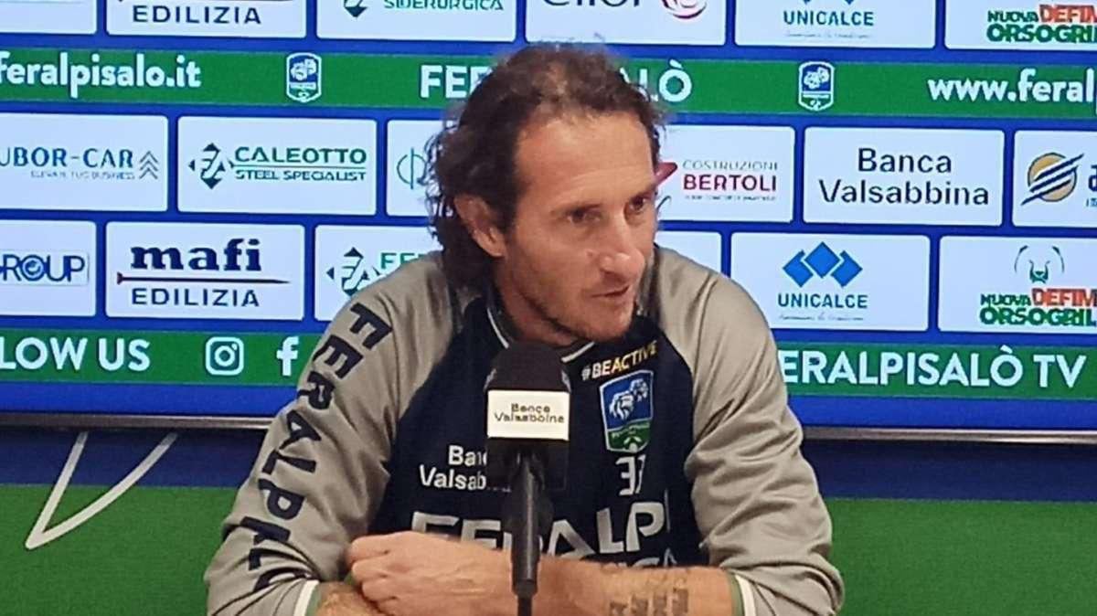 Feralpisalò, Diana: "Una bella sfida col Vicenza, le motivazioni non mancano"
