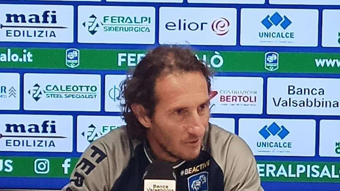 Feralpisalò, Diana: "Il campionato non è finito, voglio un'altra prova di maturità"