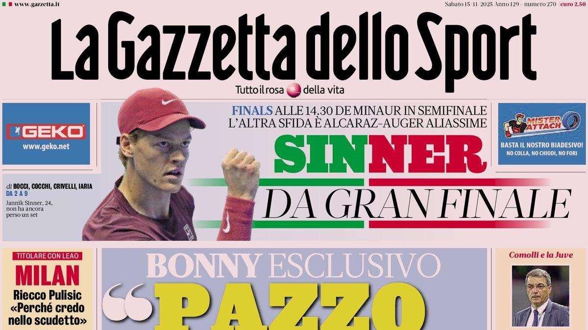 Rassegna stampa Le prime pagine dei quotidiani sportivi