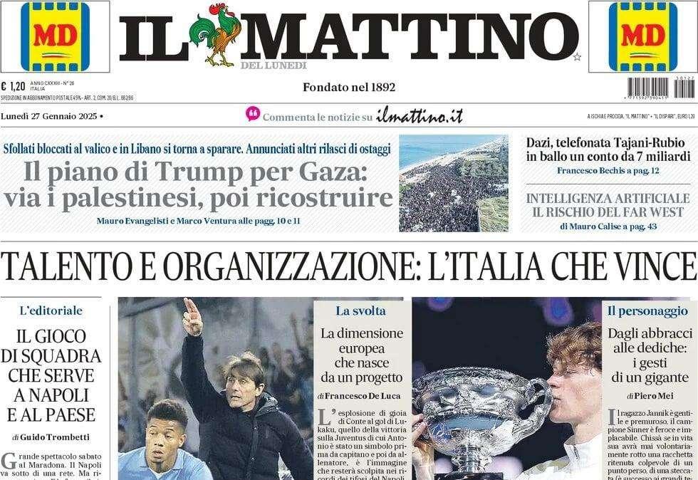 Il Mattino: "Sorrento, blitz nel derby. Agguato ai tifosi in treno"