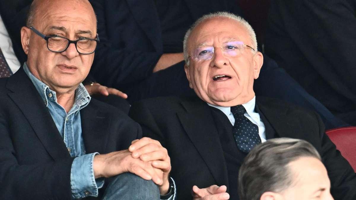 Salernitana, De Luca fissa il 20/11 come data per demolizioni Curva Nord Arechi