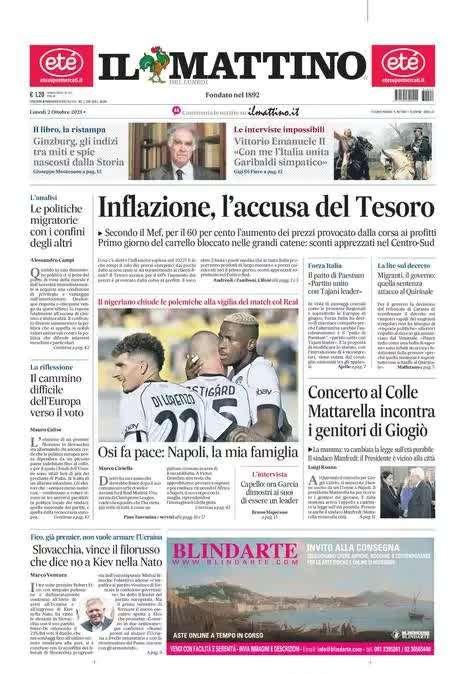 Il Mattino - ed. Benevento: "Ribaltato il Crotone | Cuore e anima"