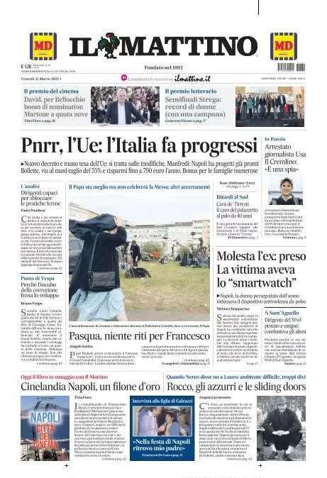 Il Mattino ed. Avellino: "Rastelli nasconde le mosse"