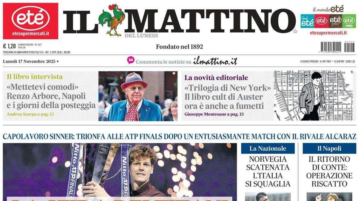 Il Mattino ed. Benevento: "Floro Flores, buona la prima"