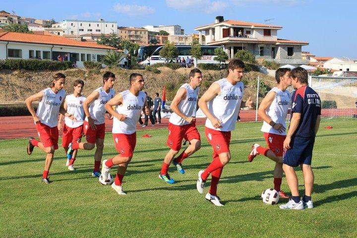 Casale, clima da Serie A con il Cagliari